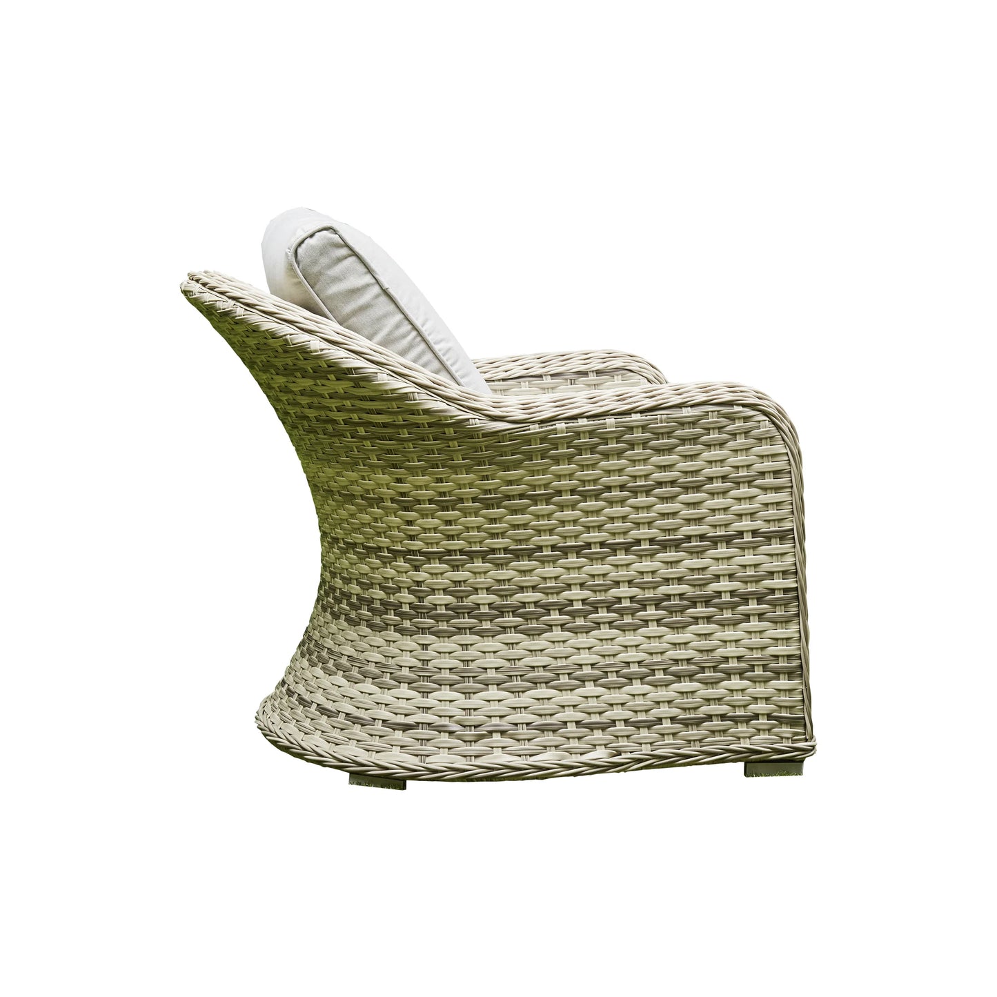 3-Seater Outdoor Lounge Set with Coffee Table (BW-01-Grey)