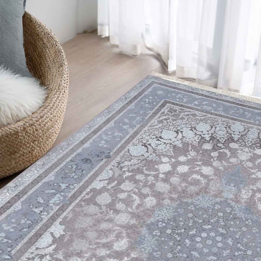 Emerald Maniya Blue Elegance Rug | E-122