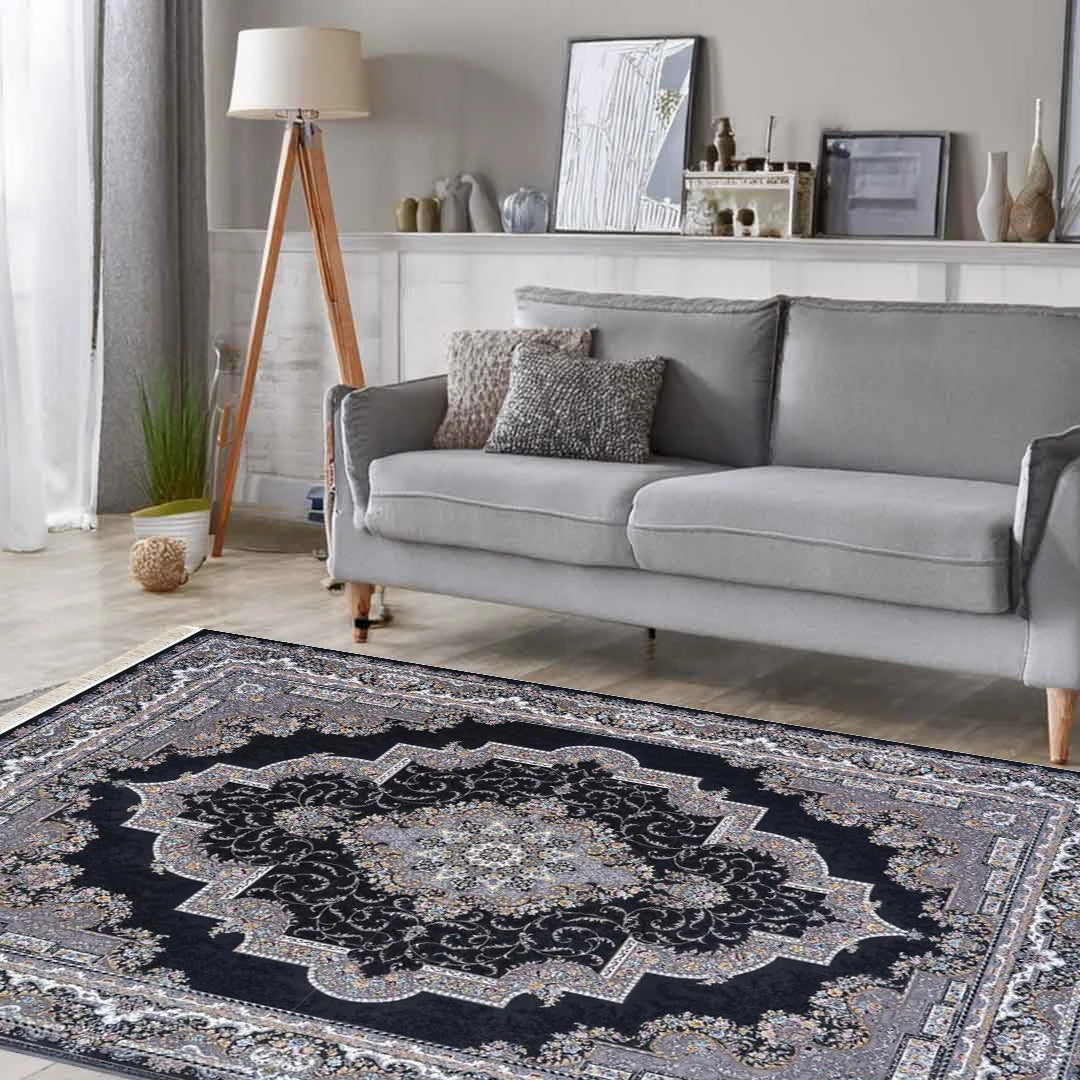 Amatis Maneii Navy Blue Rug | A-151