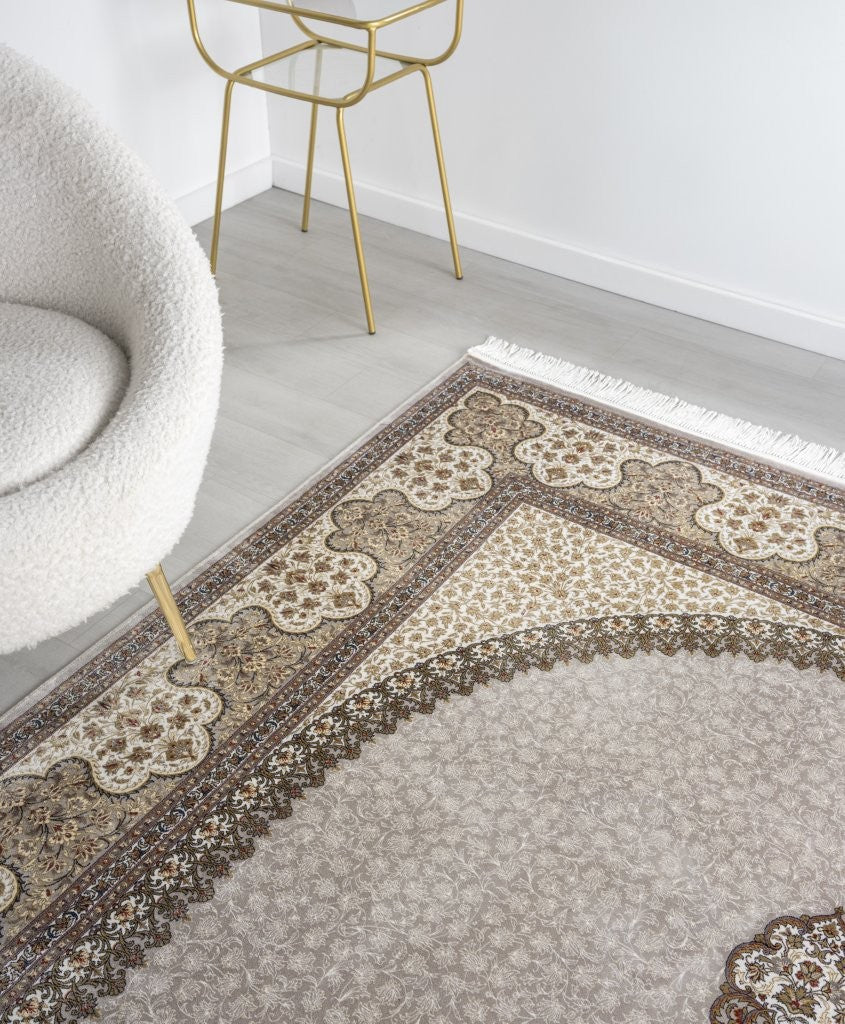 Minyatur L.Vizon White Top Rug