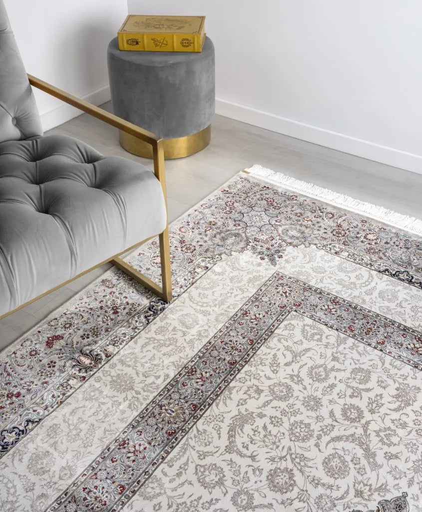 Minyatur L.Vizon White Top Rug