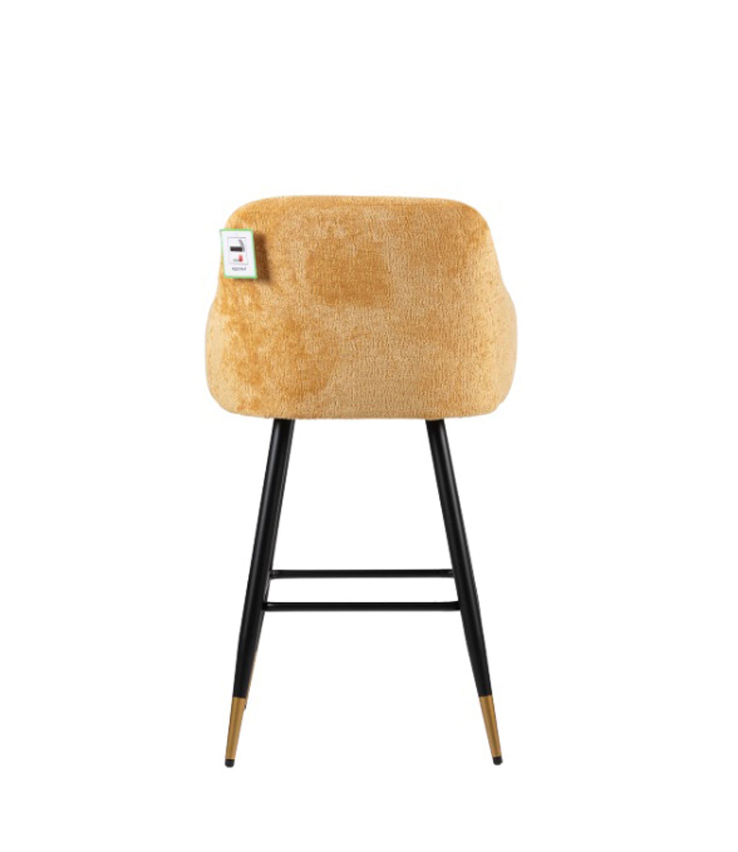 Zurich Mustard Bar Stool