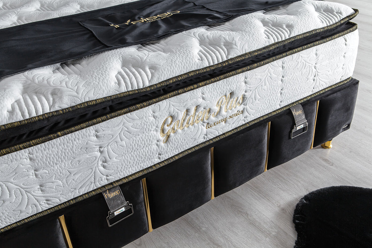 Golden Base & Headboard