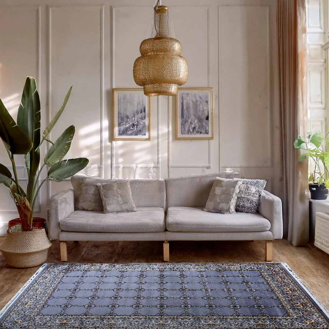 Bukhara Grey Elegance Rug | A636A-E3377-GREY/GREY