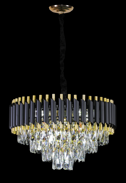 Guido Gold Crystal Chandelier