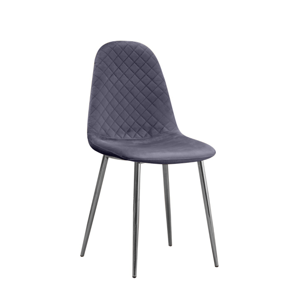 Lara Dark Grey Chair - Set of 4