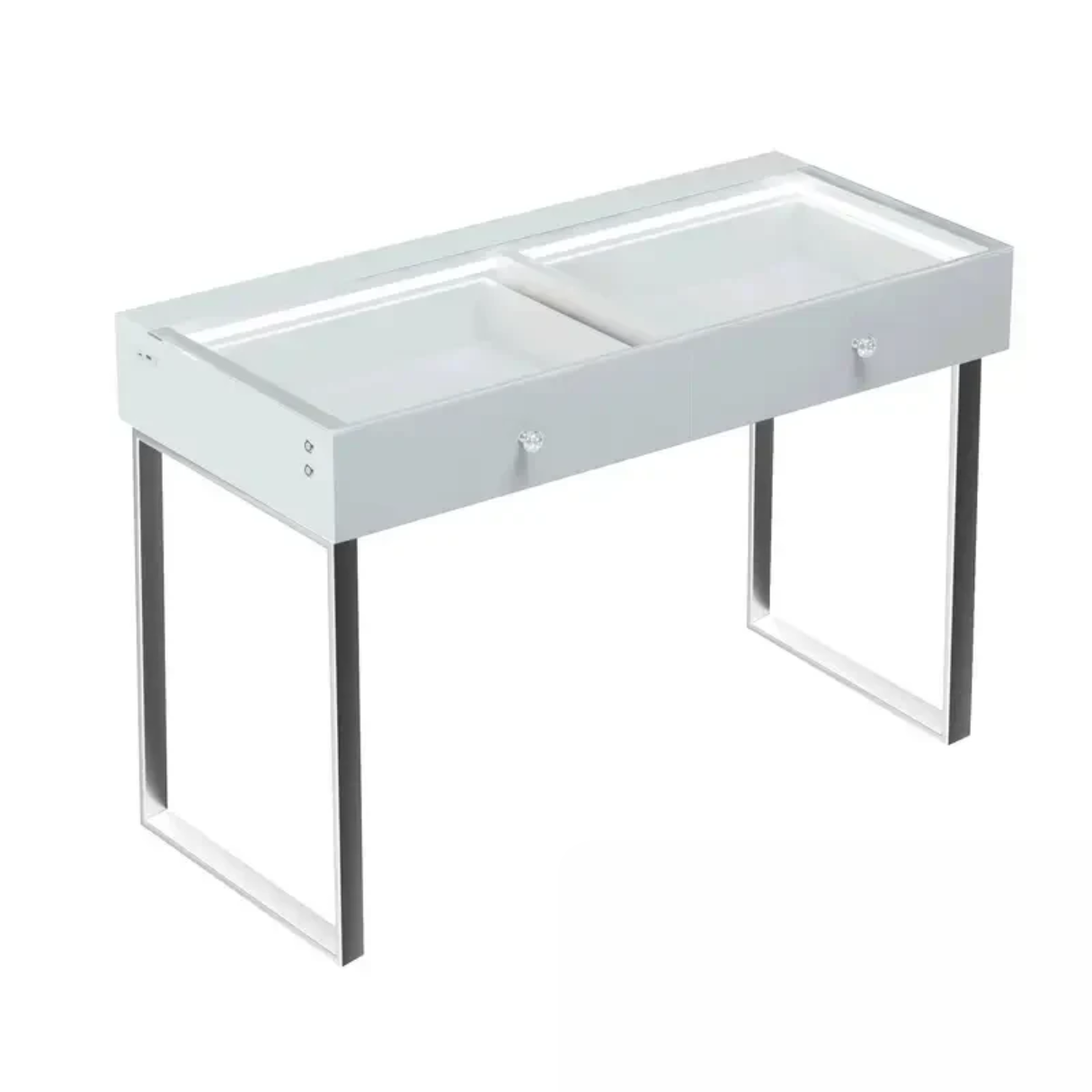 Alice Professional Vanity Desk with 2 Spacious Storage Drawers