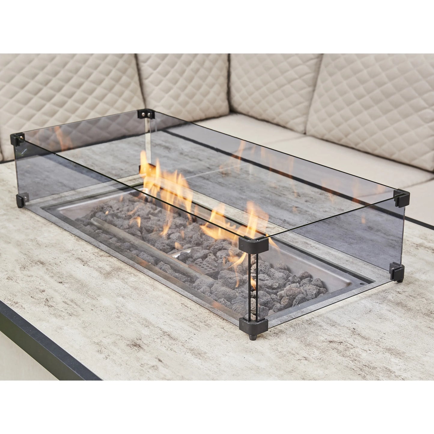 Garden Firepit Lounge Set (BW-14 Beige)