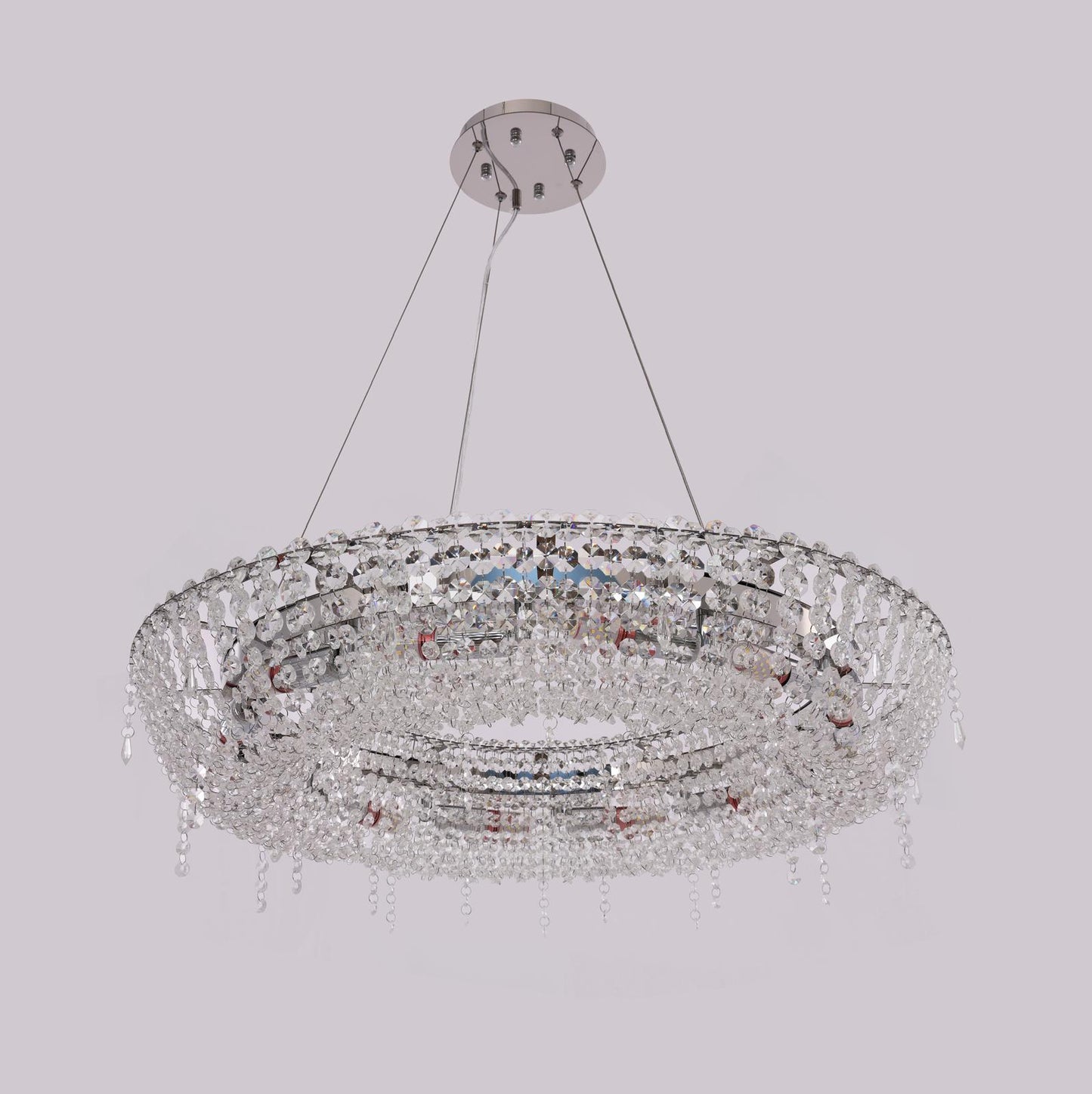 Round Crystal Chandelier