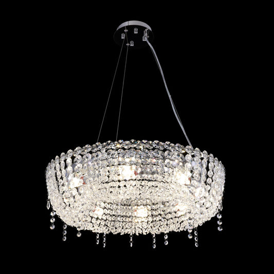 Round Crystal Chandelier