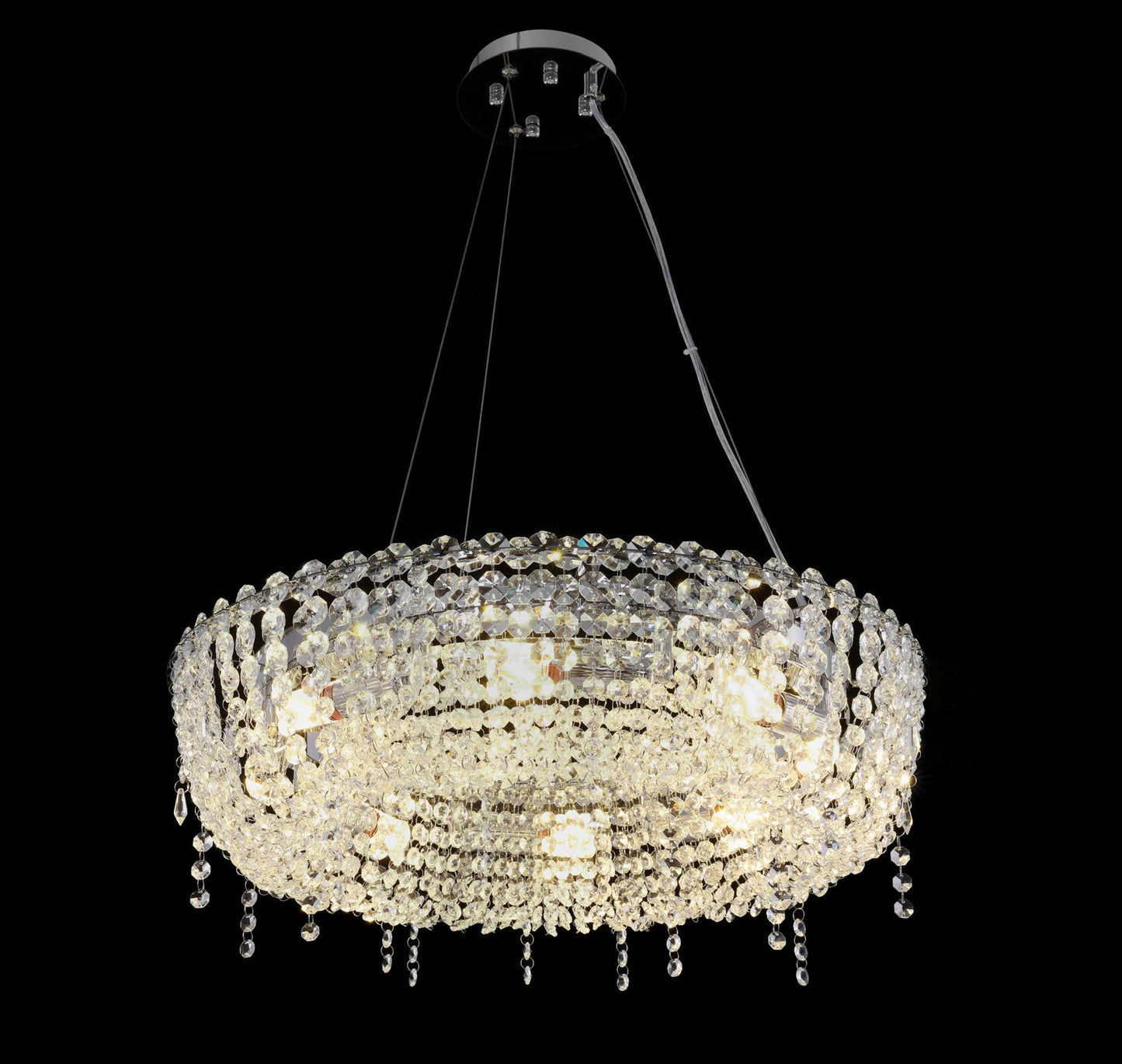 Round Crystal Chandelier