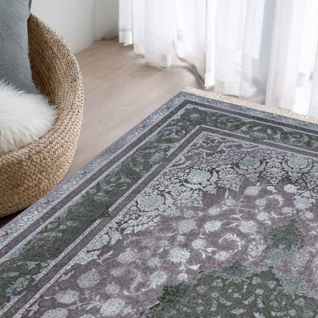 Emerald Maniya Green Elegance Rug | E-122