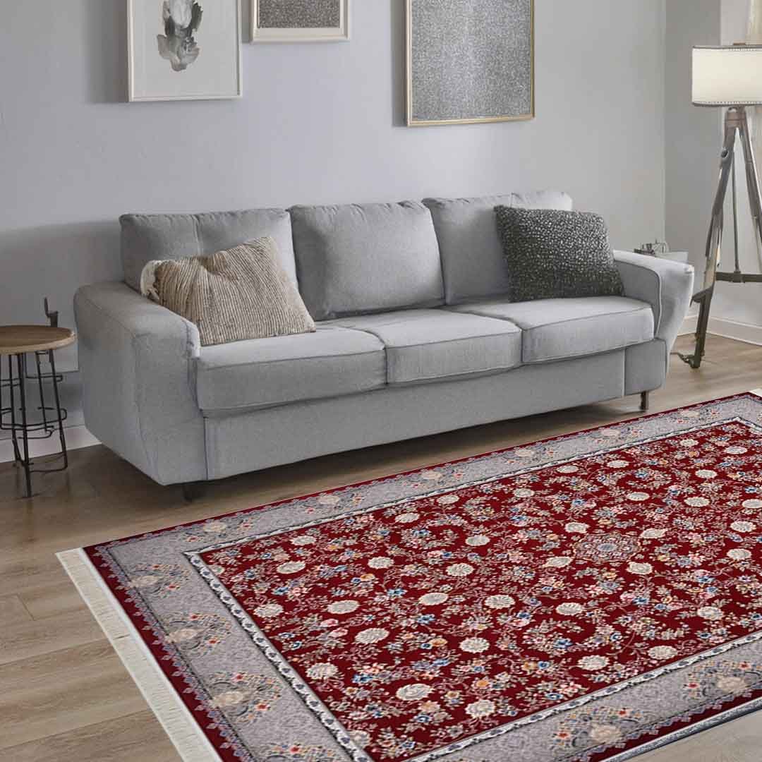 Emerald Pariya Red Rug | E-160