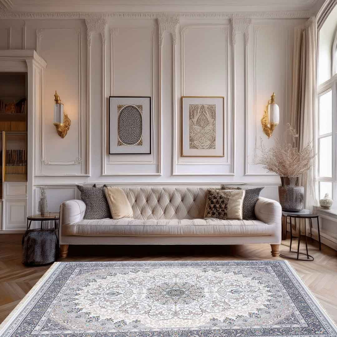 Amatis Sara White Rug | A-132