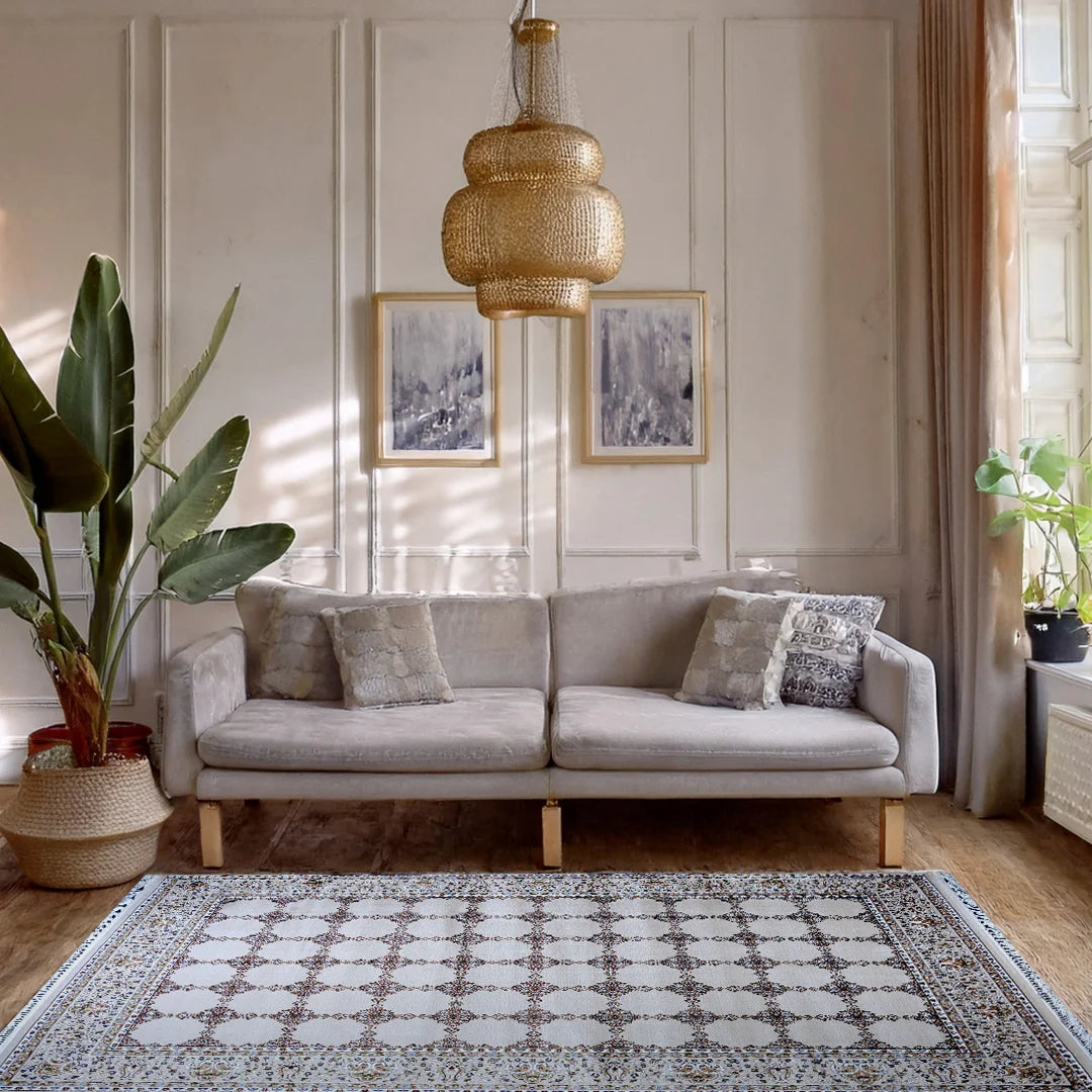 Bukhara Beige Elegance Rug | A636A-E3488-BEIGE/BEIGE