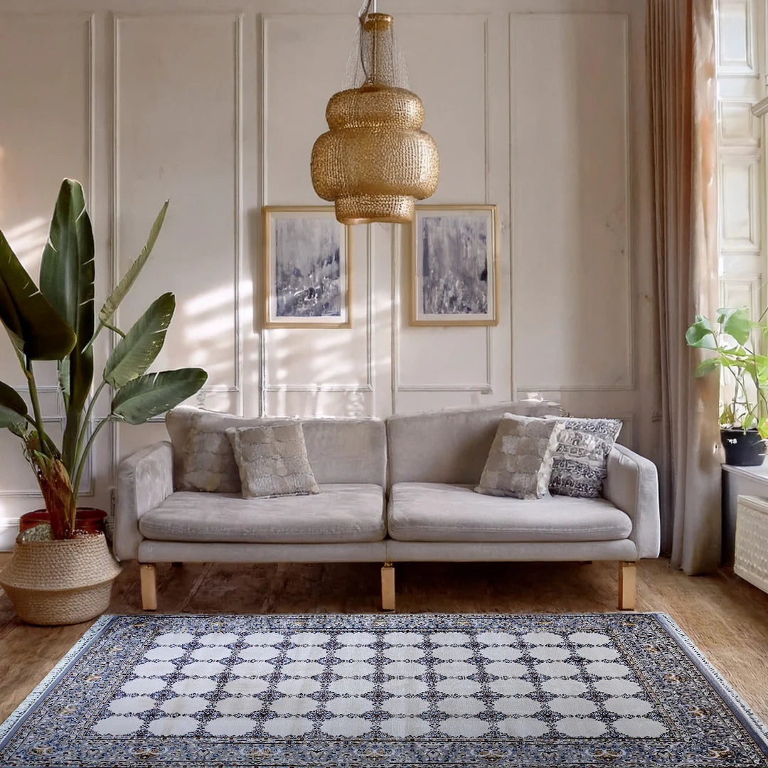 Bukhara Grey Beige Elegance Rug | A636B-E3378-GREY/BEIGE