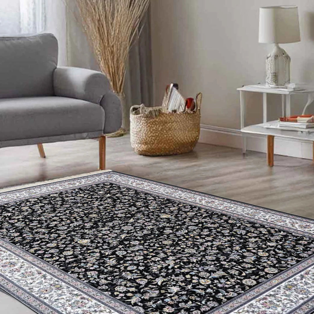 Amatis Adrianna Navy Blue Rug | A-133