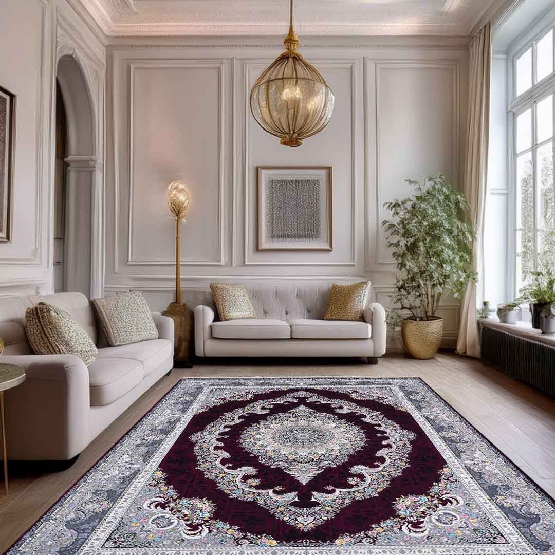 Amatis Viona Purple Rug | A-135