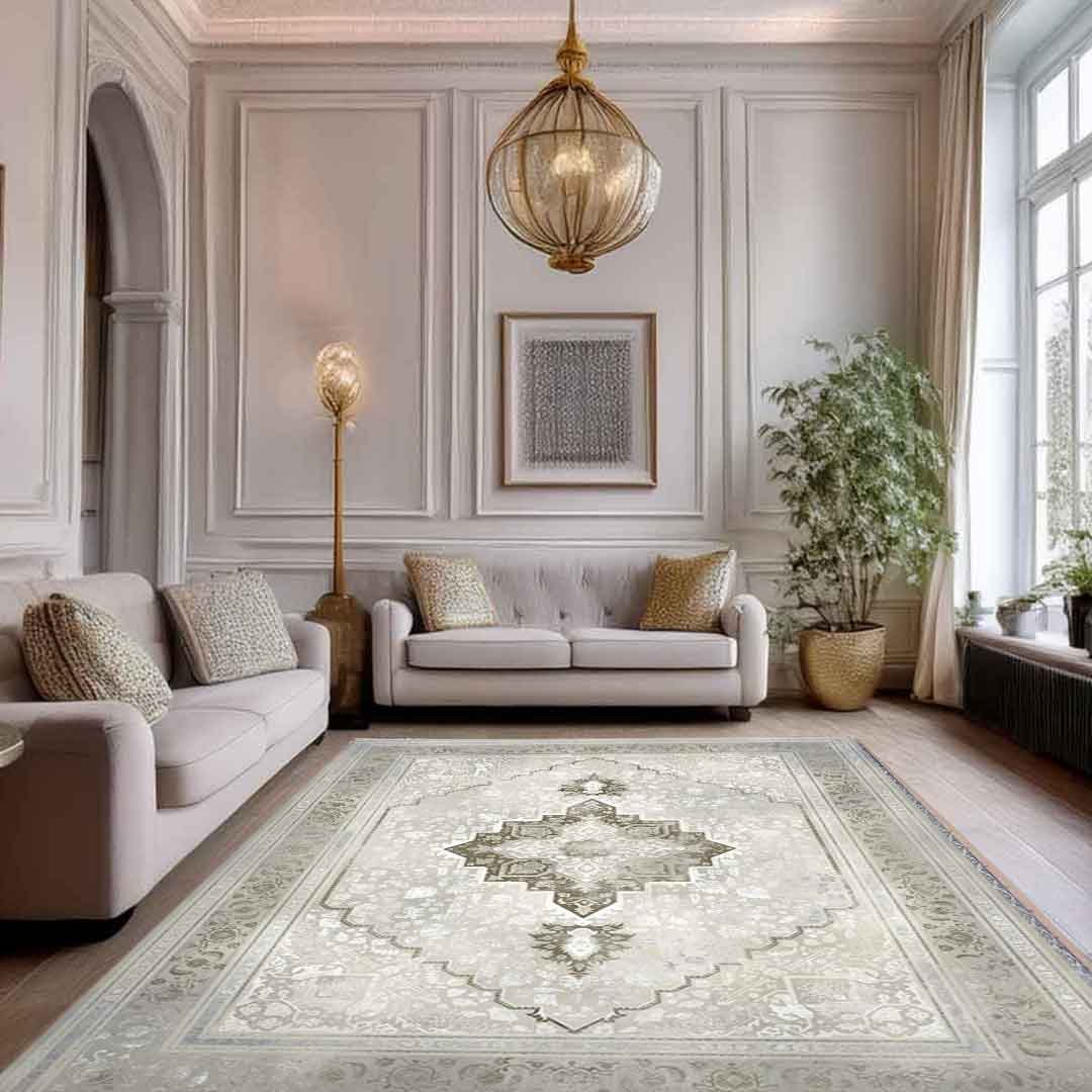 Emerald Hirad Brown Rug | E-125