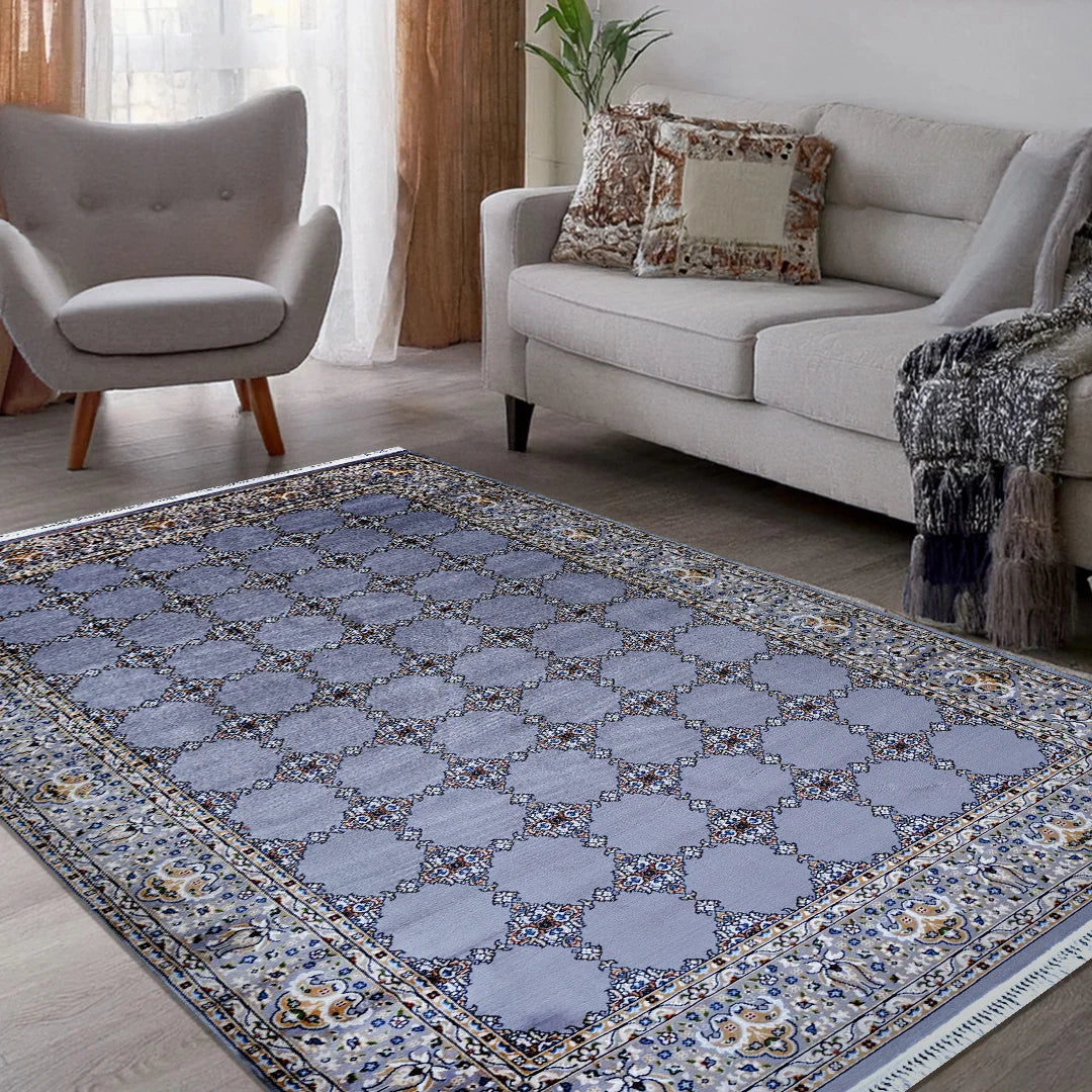 Bukhara Grey Elegance Rug | A636A-E3377-GREY/GREY