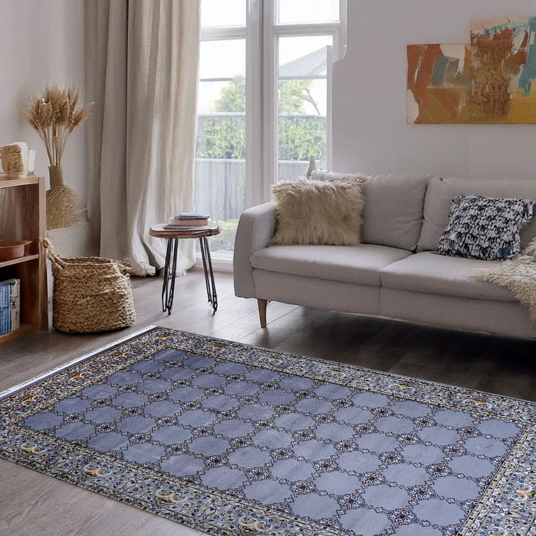 Bukhara Grey Elegance Rug | A636A-E3377-GREY/GREY