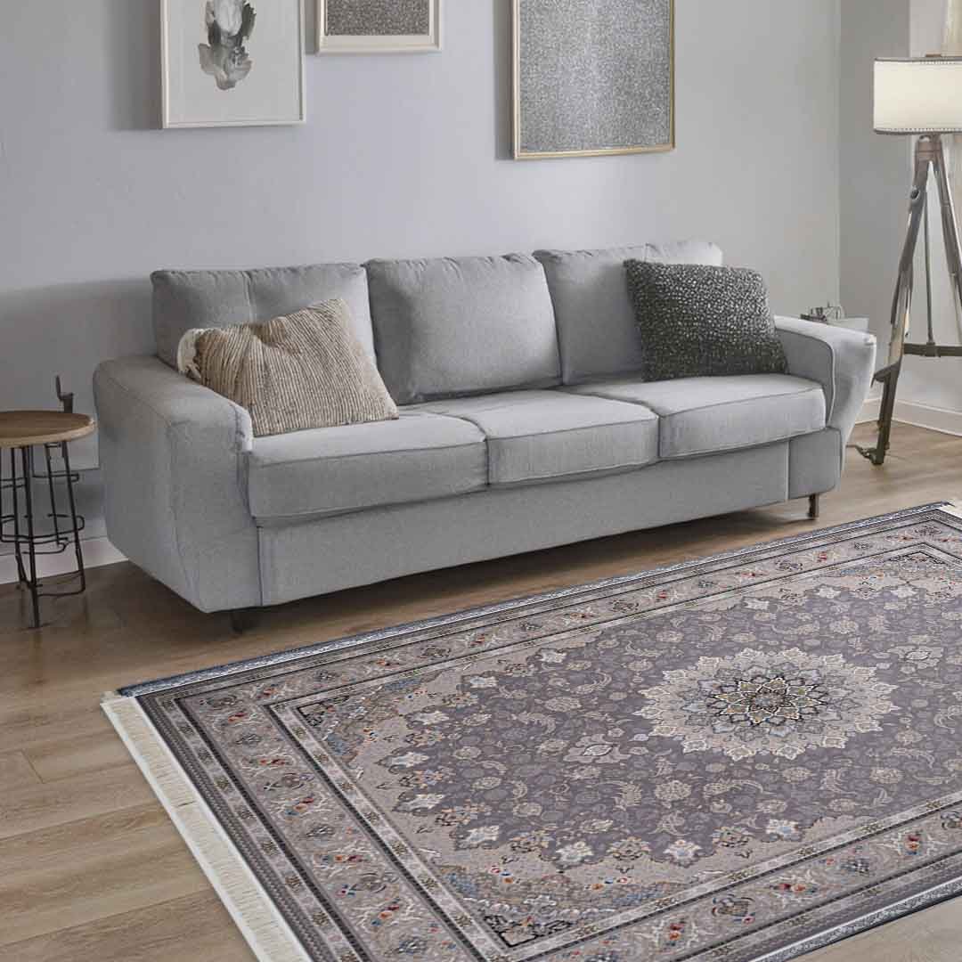 Emerald Mahan Light Grey Rug | E-161