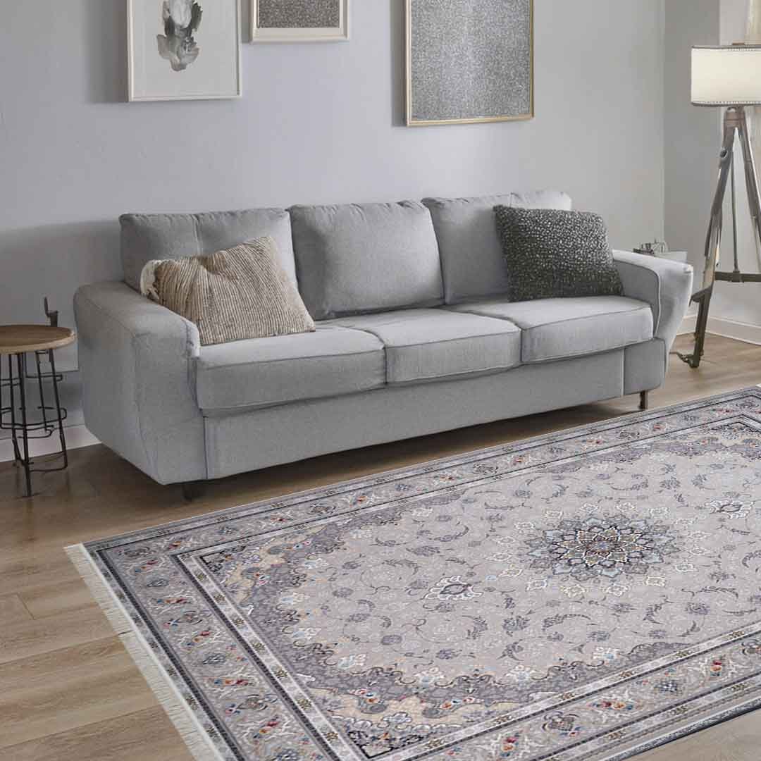 Emerald Mahan Cream Rug | E-161