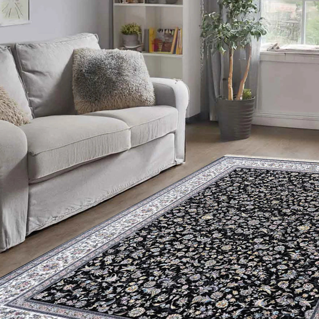 Amatis Adrianna Navy Blue Rug | A-133