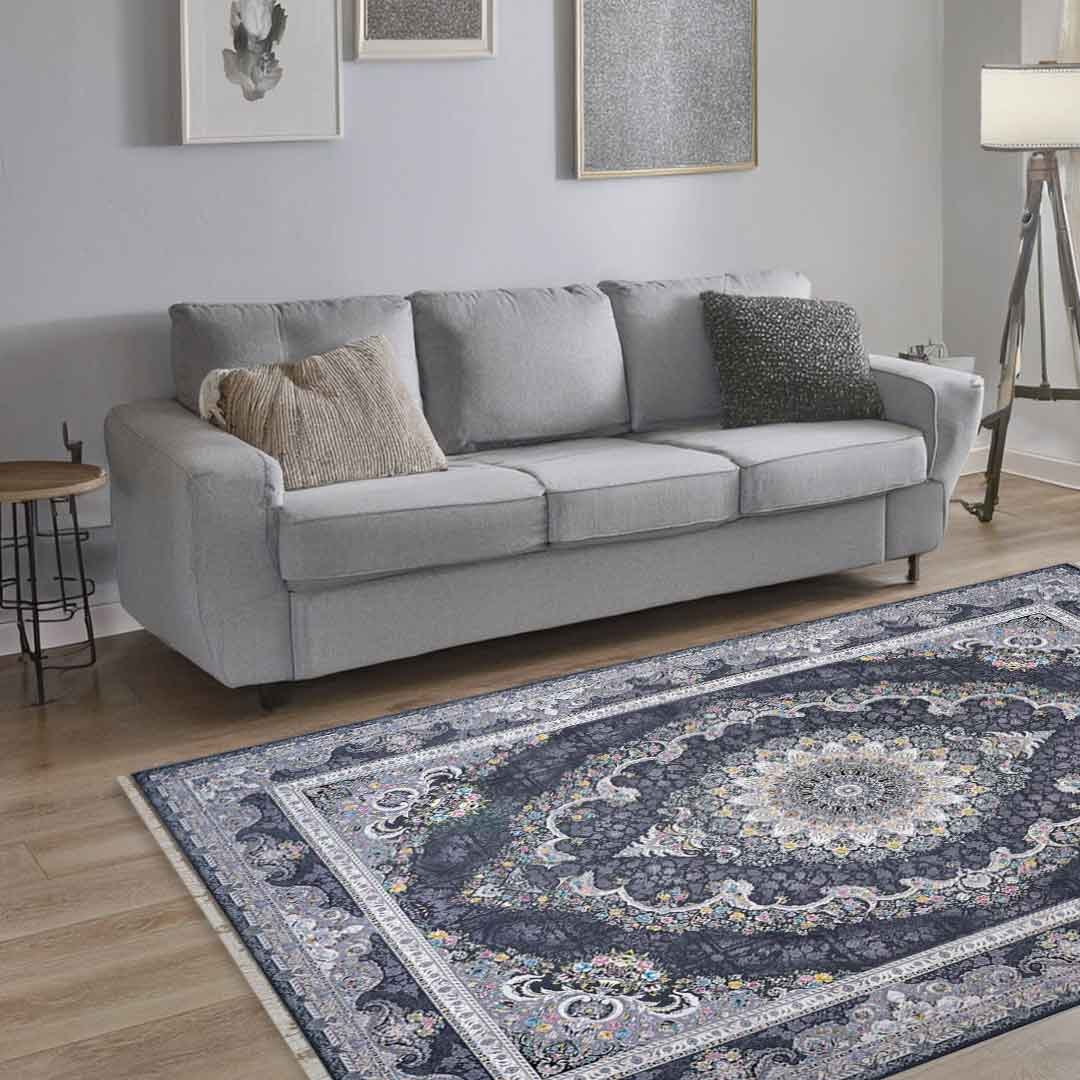 Amatis Viona Dark Grey Rug | A-135