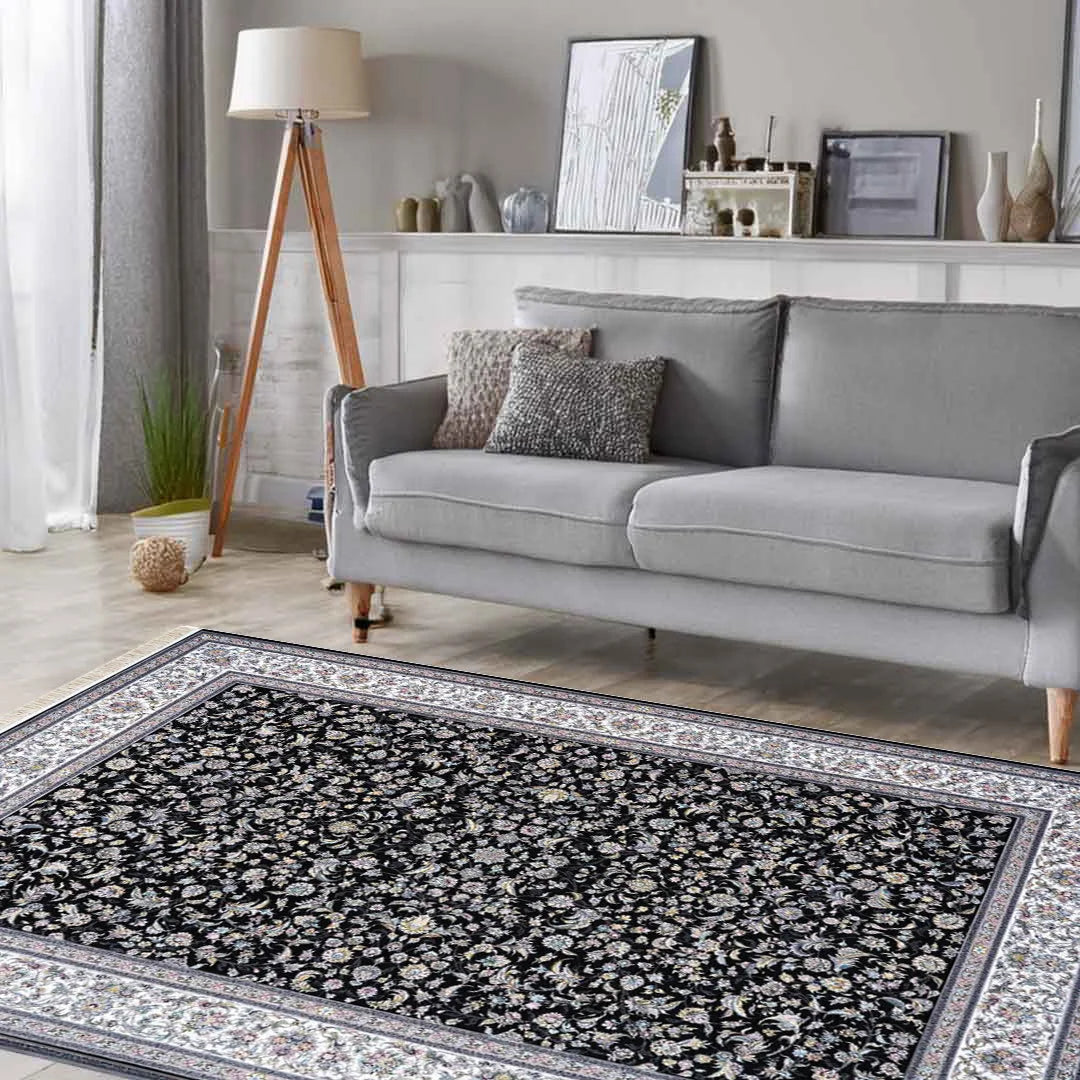 Amatis Adrianna Navy Blue Rug | A-133