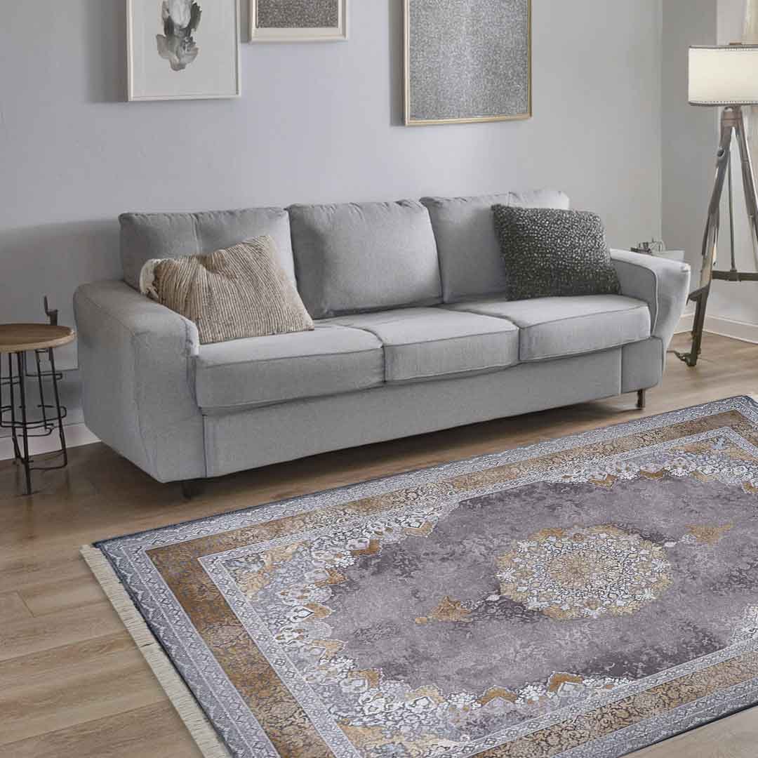 Emerald Terme Gold Rug | E-124