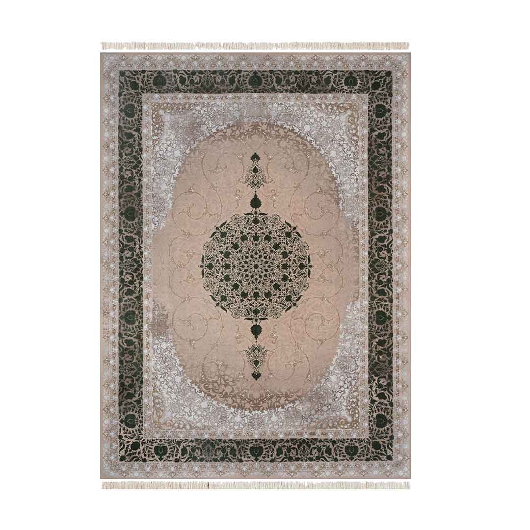 Emerald Abalon Beige Rug | E-123