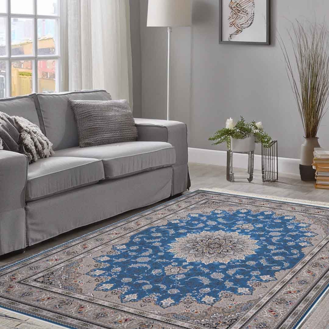 Emerald Mahan Blue Rug | E-161