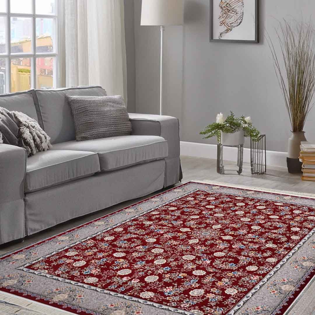 Emerald Pariya Red Rug | E-160