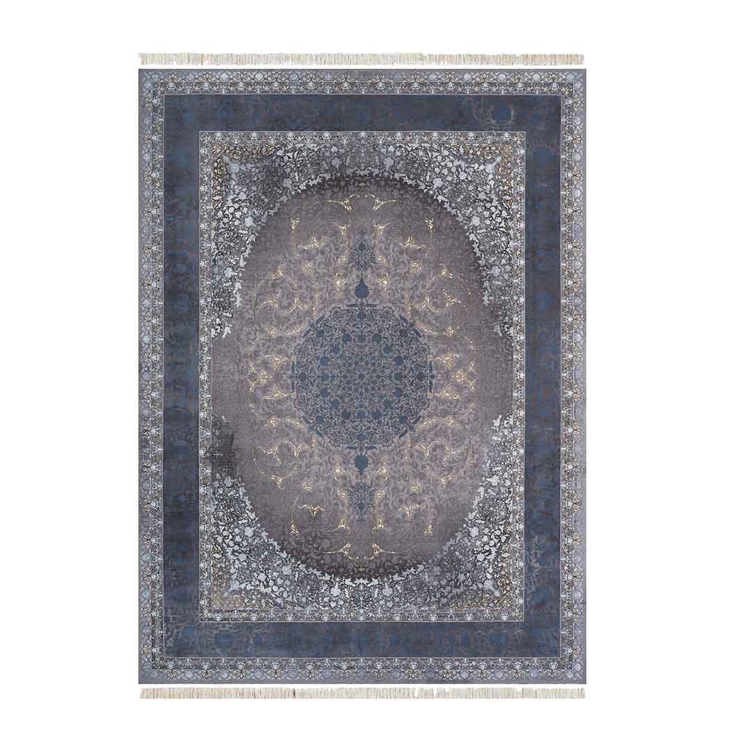 Emerald Abalon Blue Rug | E-123