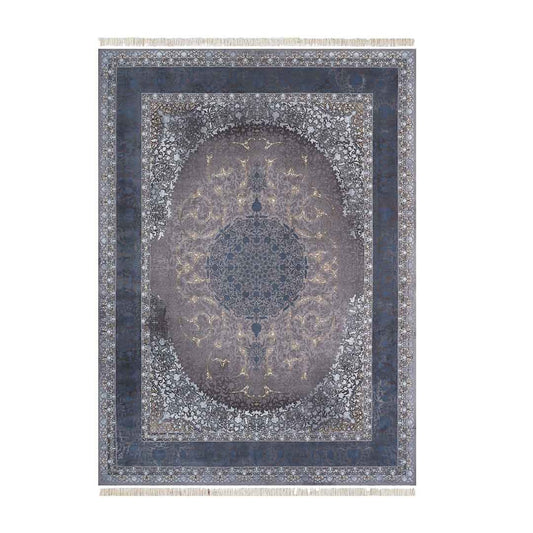 Emerald Abalon Blue Rug | E-123