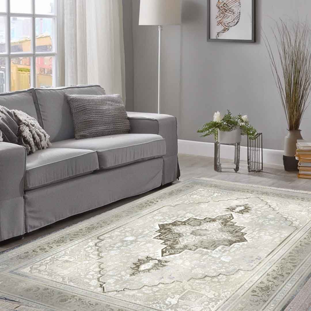 Emerald Hirad Brown Rug | E-125