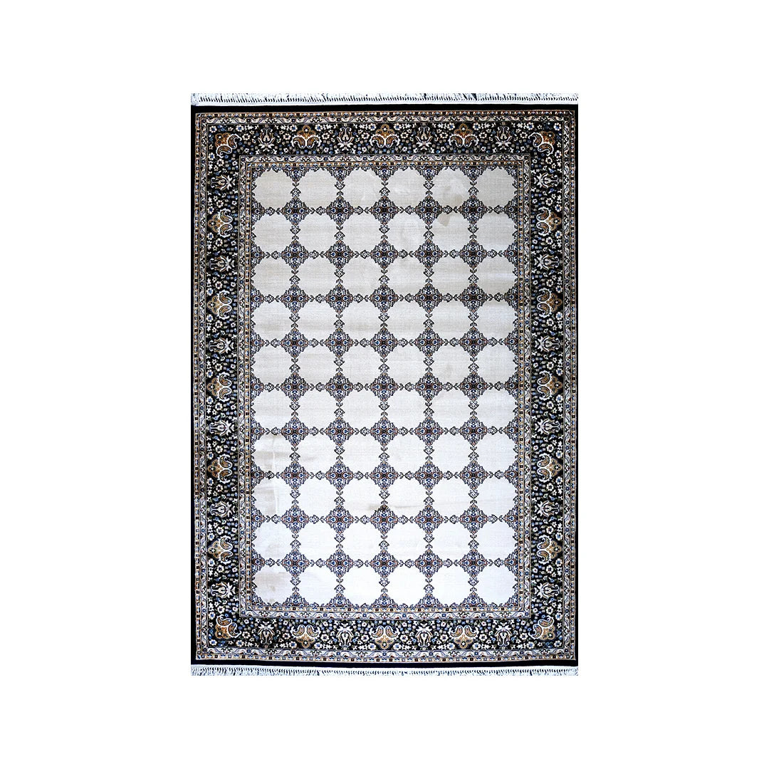 Bukhara Navy Beige Elegance Rug | A636B-E3368-NAVY/BEIGE