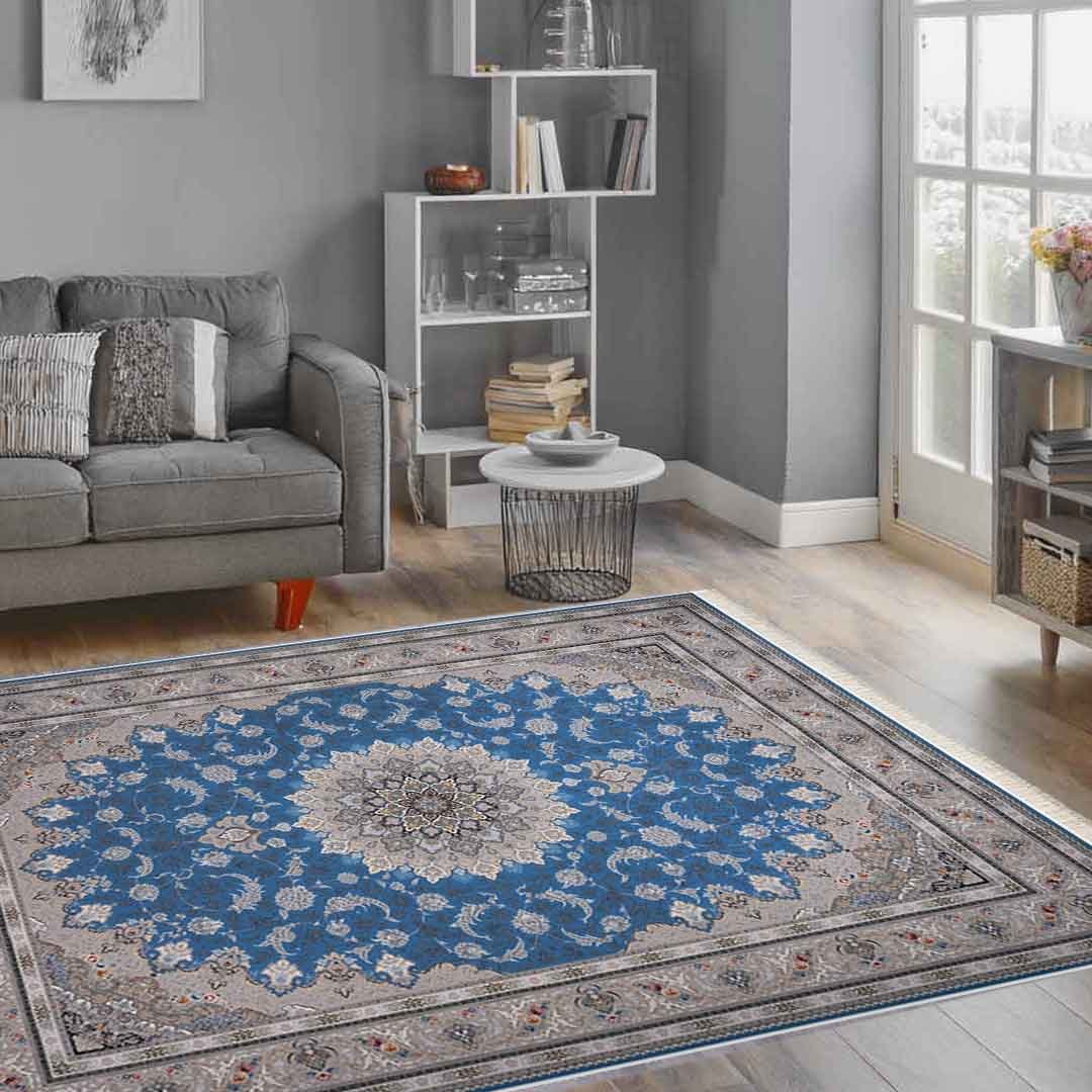 Emerald Mahan Blue Rug | E-161