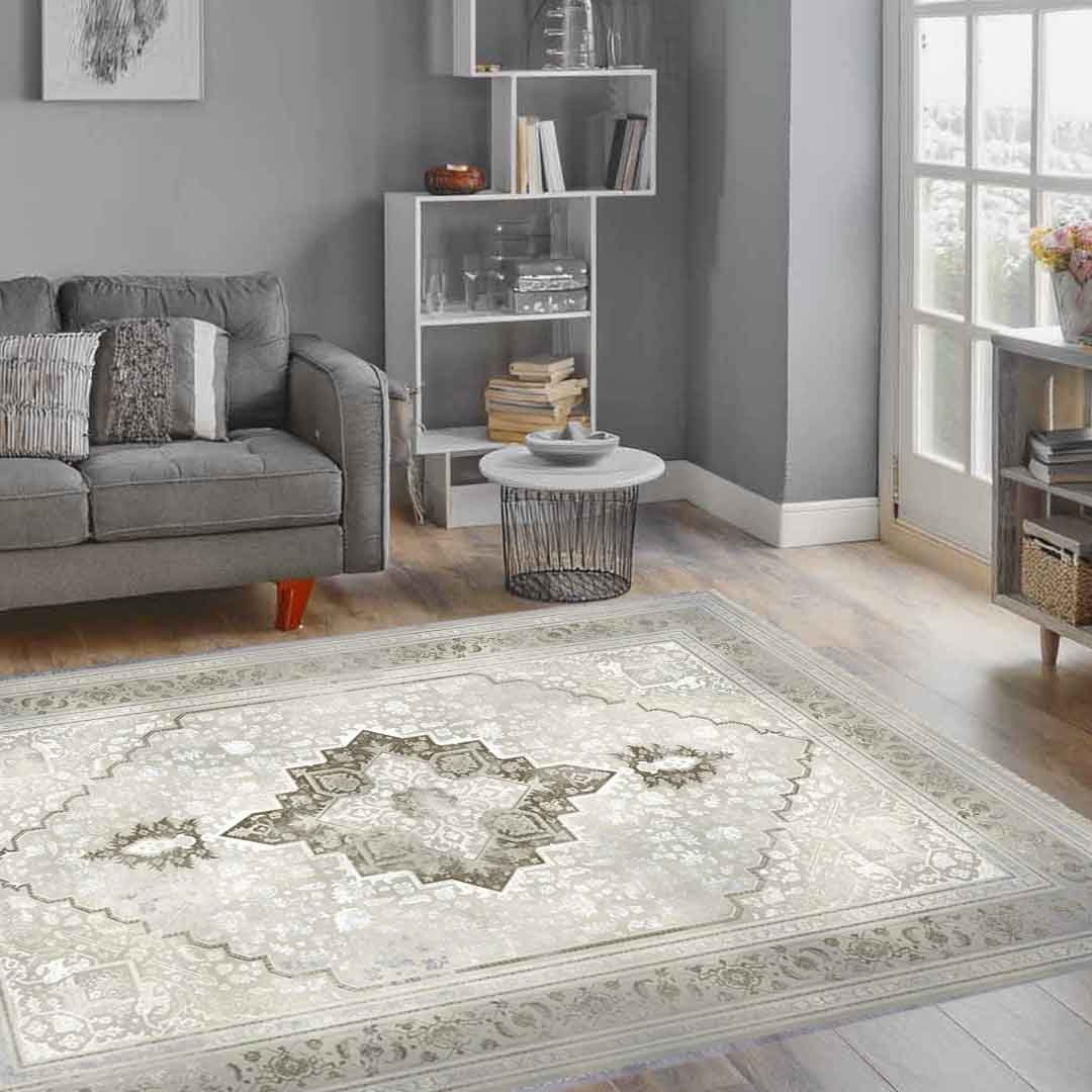 Emerald Hirad Brown Rug | E-125