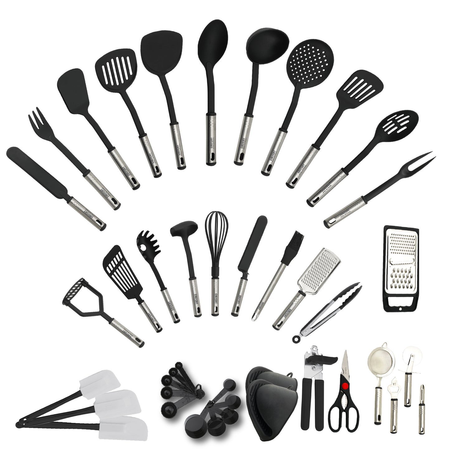 CHEFCHY 42 PIECE NYLON UTENSIL SET