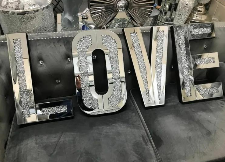 Crushed Glass Love Letters