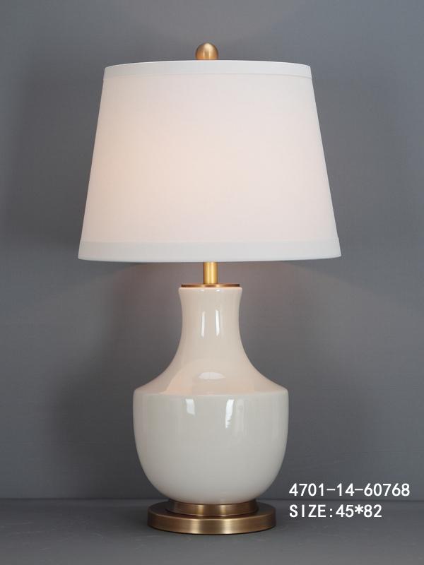 Nordic White Table Lamp - 45x82 cm