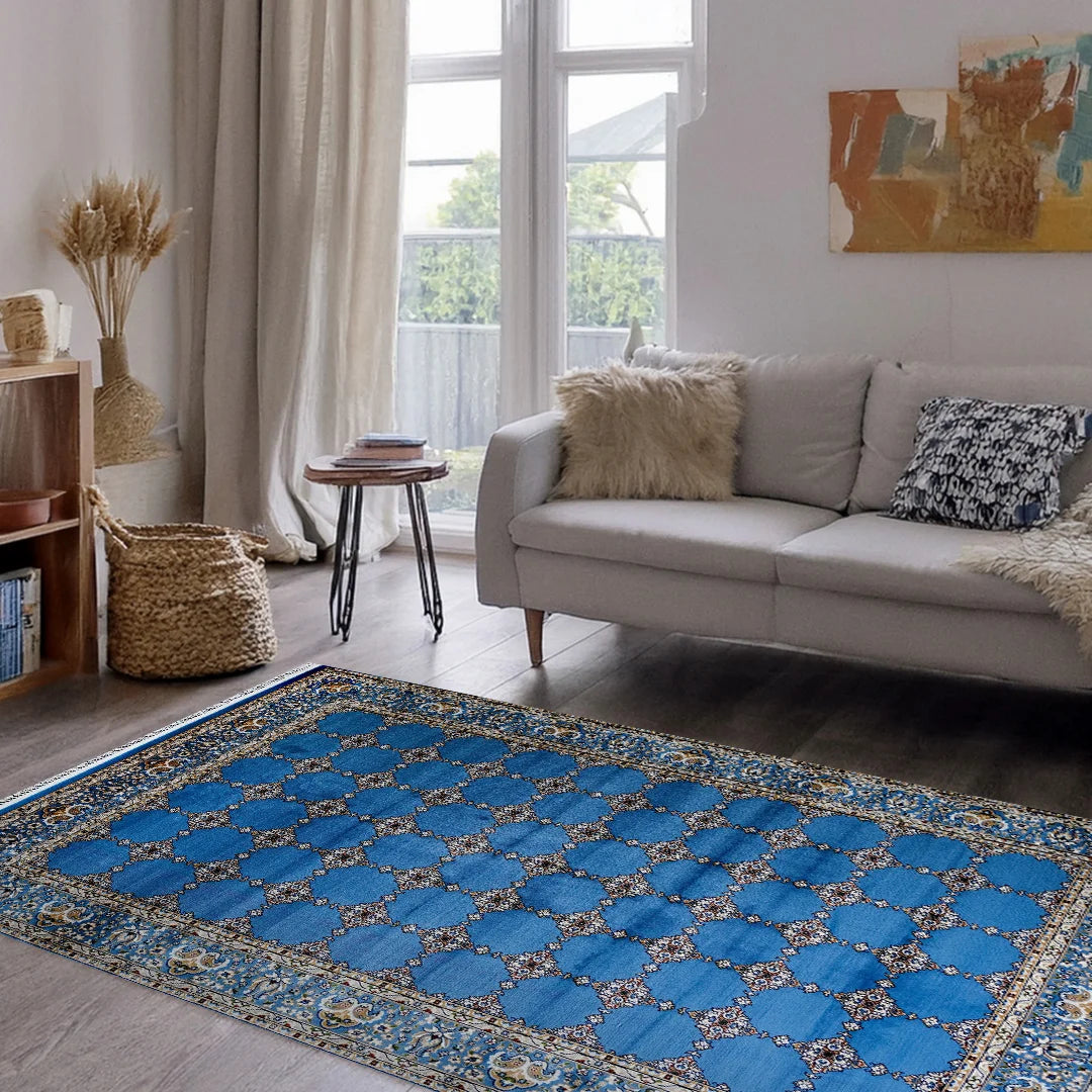 Bukhara Blue Elegance Rug | A636A-E3311-BLUE/BLUE