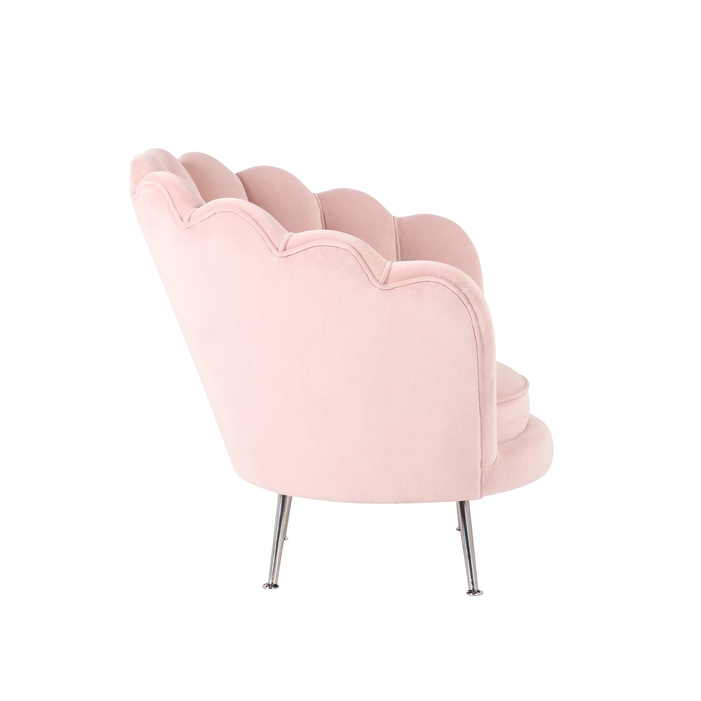 Davide Pink Lounge Chair