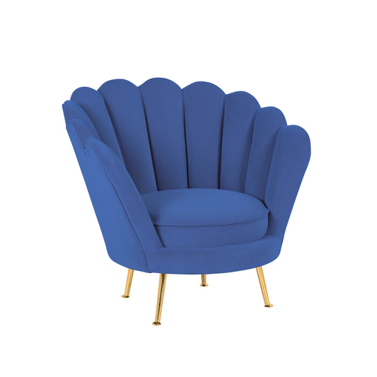 Davide Royal Blue Lounge Chair