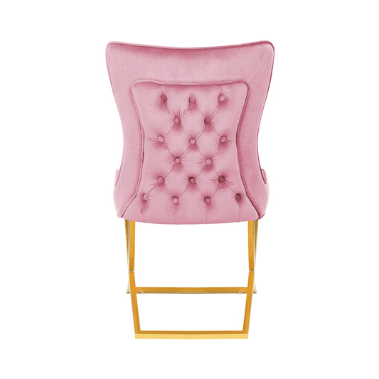 Gold Luigi Pink Chair