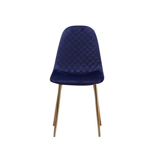 Mia Royal Blue Chair - Set of 6