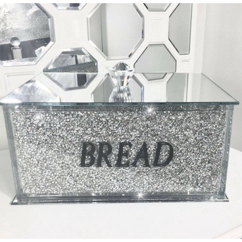 Large Diamond Crush Breadbin