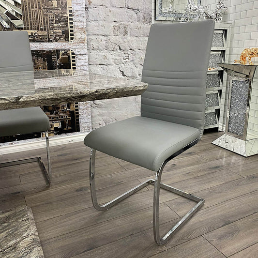 Fillipo Grey Dining Chairs